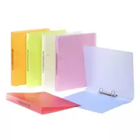 Žiedinis segtuvas Viquel Propysoft, A4. 35mm, 2 žiedų, plastikinis, įvairių spalvų