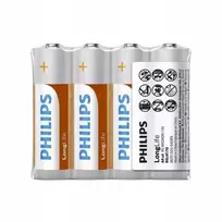 „Philips“ LR6 LONGLIFE AA tipo baterijos, 4 vnt.