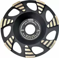 AWTools deimantinis šlifavimo diskas „Turbo“, 125 mm
