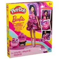 PLAY-DOH BARBIE Rinkinys „Blizgučiai ir kaspinėliai“