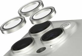 Panzer Glass SAFE by PanzerGlass kameros lęšio apsauga, skirta iPhone 16 Pro / 16 Pro Max – sidabrinė