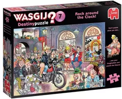 Jumbo Spiele Jumbo Wasgij Destiny 7 Rock around the Clock 1000 dalių dėlionė (81929)