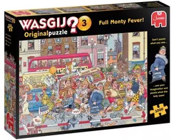 Jumbo Spiele Jumbo Wasgij Original 3 – 3 Full Monty Fever 1000 dalių dėlionė (81923)