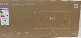 SALE OUT. Xiaomi | G34WQi | 34 " | WQHD | 21:9 | 180 Hz | 1 ms | 3440 x 1440 pixels | 350 cd/m² | HDMI ports quantity 2
