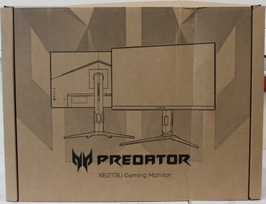 SALE OUT. Acer Predator XB27QX Ergo 69cm 27'' QHD ZeroFrame IPS 210Hz FC 16:9 1ms/0.5ms(GTG, Min.) 400nits 2xHDMI(2.1) DP MM Aud