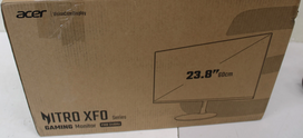 SALE OUT. Acer Nitro XF240Y 69cm 23.8'' FHD IPS 240Hz Zero Frame FC 16:9 1ms/0.5ms(GTG, Min.) 250nits 2xHDMI(2.0) DP(1.4) MM HDR