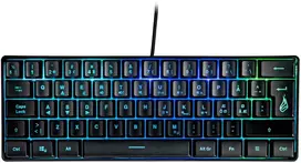 SUREFIRE - KingPin X1 60% žaidimų RGB klaviatūra QWERTY (Nors ir kitur)