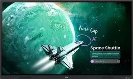 Monitorius BenQ RE8605A interaktyvi sistema interaktyvi lenta 2,18 m (86") 3840 x 2160 px Jutiklinis ekranas Juoda USB (9H.FD5TC.DE1)