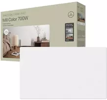 Mill spalvotas skydinis šildytuvas | COLOR700DN | Skydinis šildytuvas | 700 W | Tinka patalpoms iki 9-12 m² | Matinis baltas | IPX4