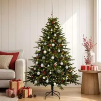 Dirbtinė kalėdinė eglutė su rutuliuku 150 cm 150 LED