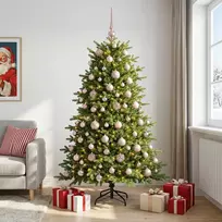 Dirbtinė kalėdinė eglutė su rutuliuku 240 cm 300 LED