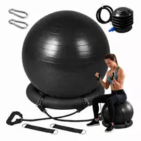 Relaxdays Gimnastikos kamuolio rinkinys su priedais