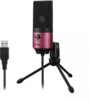 Mikrofonas - Fifine K669BP USB Kardioidinis Kondensatorinis 20 Hz–20 kHz Garso Valdymas Rožinis
