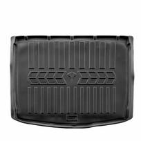 Guminis bagažinės kilimėlis RENAULT Captur II JB/JE 2019-  (lower trunk) black /6018451