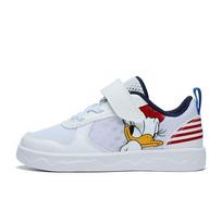 Disney X Li Ning Kids Donald Duck TATA Jump Pattern Lightweight Shock Absorption Slip-Resistant Low-Top Sneakers Kids Sneakers YKNT060-4 29 white