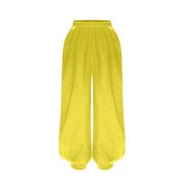 Unisex kovos menų Kung Fu uniforma Tai Chi Wing Chun apranga Elastingas juosmuo Vienspalvės kelnės 5-6 Years juoda