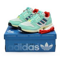 JS4601 atmos adidas Originals ZX8000 Bahia Mėtinė Aktyvi Žalia Užšalusi Mėlyna (Vyriški) 7.5 blue