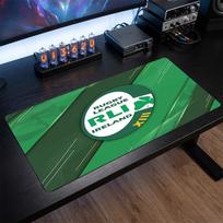 Ireland Rugby Pattern Mousepad Anti?Slip Rubber Desk Pad For Gaming Working Desktop Decoration 30cmx60cm（11.8x23.6inch）