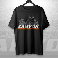For Can-Am Canyon 2025-2026 fans - Motorcycle T-Shirt/Long Sleeve XXXL gray