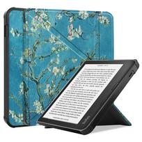 Funda Kobo Libra Colour () Išmanusis dėklas Y-Folding PU odos dangtelis Coque Kobo Libra Color Libra2 7  TPU galinis dėklas Libra Colour 2024 gray