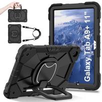 Shockproof Armor Case For Samsung Galaxy Tab Tab A11 Plus 11 inch SM-X230 X233 X235 SM-X236B A11+ Cover A9 Plus X210 X216B A9+ Tab A9 Plus 11inch gray