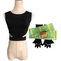 Anime-Joestar Joseph Jonathan Cosplay Kostiumas Pirštinės Ir Šalikas Suaugusiųjų Helovino Kostiumas Custom any size&Men beige