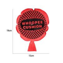 Funny Whoopee Cushion Prank Toy, Classic Fart Sound Joke Gag Trick Pillow, Novelty Decompression Prank Maker Toy For Kids & Adults black