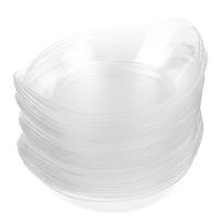 25 vnt. ledų puodelis plastikinis vaisių saldainių tortas želė jogurtas musas desertas kepimo porcija maisto konteineris konditerijos įrankiai 25pcs white