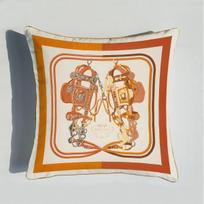 40/45/50/60cm Mesti pagalvę Poliesterio Pagalvės užvalkalas Spausdintas Rūmų Rožės Arklių Raštas Sofa Fotelis Pagalvės Namų Dekoras Pagalvės užvalkalas 18x18Inch brown