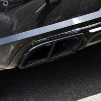 2x Juodas Duslintuvo Išmetimo Vamzdžio Uodegos Dangtelis Volvo S60 S90 V90 2016- black