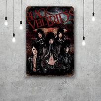 Juodas Veil Brides Dekoras Plakatas Vintažinis Skardos Ženklas Metalinis Ženklas Dekoratyvinė Plokštelė Pub Barui Vyro Urvui Klubui Sienos Dekoras 30x40cm(11.8x15.7inch) gray