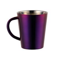 Stainless Steel Insulated For Drinking Cup Perfect for Hot or Cold Drinks Purple black