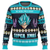 Autumn Winter Dragon Ball Super Goku Blue Beerus Cosplay Pullover Hoodie, 3D Print Retro Oversized Top for Unisex Kids Y2k 5XL blue