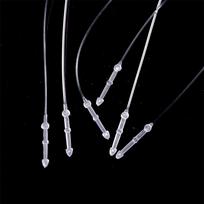 1000Pcs Nylon Cable Ties Strung Garment Clothes Luggage Price Display Tags Cards Labels A3 gray