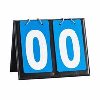 Durable Digital Flip Scoreboard 2/3/4/6 Digit Sports Table Score Counter  Volleyball 2 digit blue blue