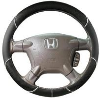 Honda CR-V odinė vairo apdaila Automobilio vairo užvalkalas CRV 2002 2003 2004 2005 2006 Automobilio dirbtinė gray