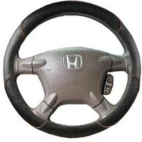 Honda CR-V odinė vairo apdaila Automobilio vairo užvalkalas CRV 2002 2003 2004 2005 2006 Automobilio dirbtinė