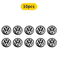 VW 14mm Automobilio Raktų Ženkleliai Emblemos Pakeitimas Automobilio Raktų Lipdukai Volkswagen VW Polo Passat B5 B6 B7 T4 T5 Golf 4 5 6 Tiguan Jetta GTI EM1