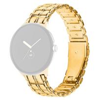 For Google Pixel Watch 3 41mm/Watch 2/Pixel Watch Alloy Wrist Band Replacement Watch Strap Gold įvairiaspalvis