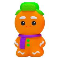 New Schylling Needoh Gingerbread Man Stress Relief Squishy Toy Relief Fidget Toys Children Adults Collectable orange