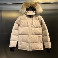 Chelsea Parka Žąsų Pūkų Striukė Modelis 04 - Aukšta Versija 3804L. XS beveik baltos spalvos