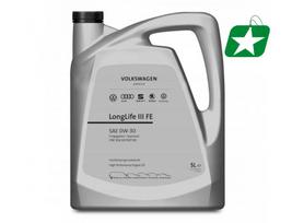 Variklio alyva Volkswagen LongLife III FE 0W-30 504.00/507.00, 5 l