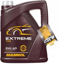 Variklio alyva MANNOL Extreme 5W-40, 5 l, 79155, pagaminta 07/2026
