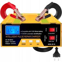 Automatinis automobilinis akumuliatoriaus įkroviklis 12V/24V su atkūrimo funkcija
