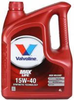 Variklio alyva VALVOLINE MAXLIFE A3/B4 15W40, 4 l