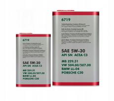 Variklio alyva Fanfaro 5W30 VW 504/507, 6 l (5+1)