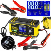Automobilinis mikroprocesorinis akumuliatoriaus įkroviklis 12V/24V