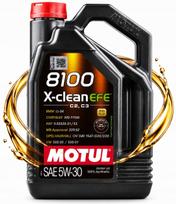 Variklio alyva MOTUL 8100 X-CLEAN EFE C2/C3 5W30, 4 l