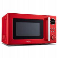 Mikrobangų krosnelė MEDION Retro 20 l, 800 W, 8 programos, laikmatis, LCD laikrodis