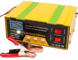 Automatinis akumuliatoriaus įkroviklis su atkūrimo funkcija, 12V/24V